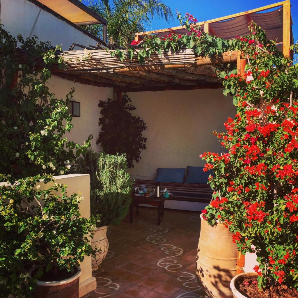 Двухместный (Двухместный номер с 1 кроватью и террасой), Riad Le Coq Berbère