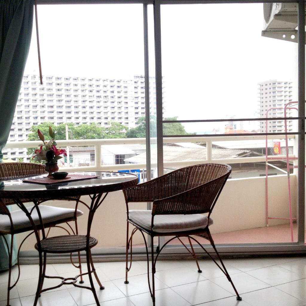 Апартаменты (Апартаменты с балконом), View Talay 1B Pattaya Jomtien