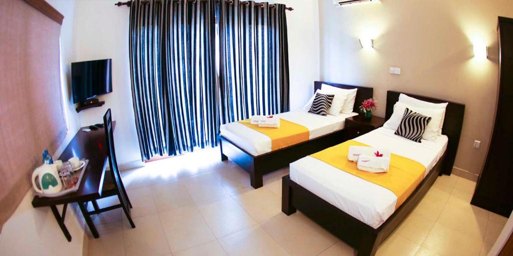 Двухместный (Двухместный номер Делюкс с 2 отдельными кроватями), Hotel Shanelo