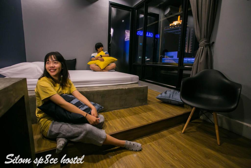 Двухместный (Двухместный номер с 1 кроватью), Silom Space Hostel