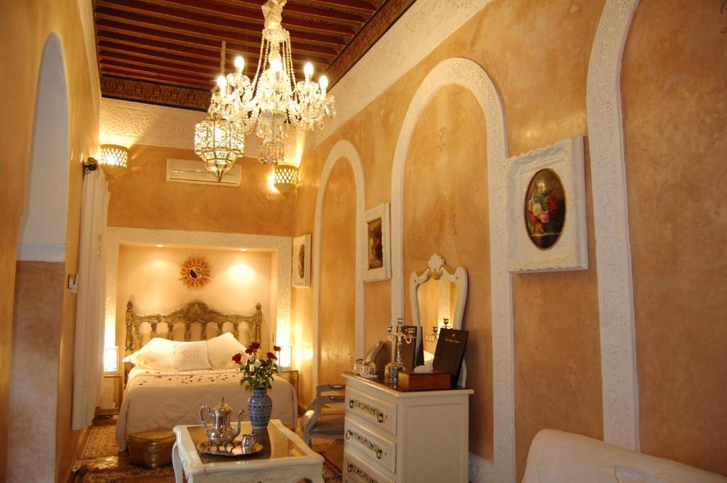 Двухместный (Двухместный номер Делюкс с 1 кроватью), Riad Palais Des Princesses