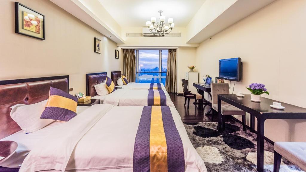 Трехместный (Трехместный номер), Nomo Grand Continental Service Apartments-Jinyuan