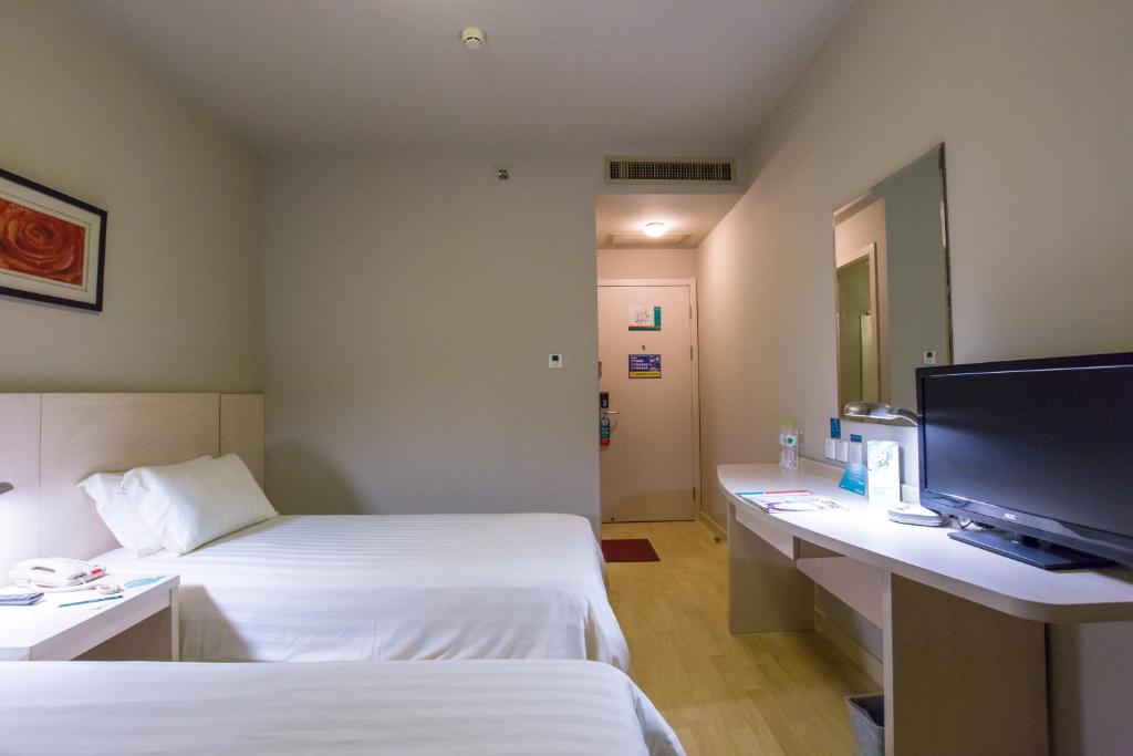 Двухместный (Двухместный номер А с 2 отдельными кроватями), Jingjiang Inn Beijing Yizhuang Development Zone