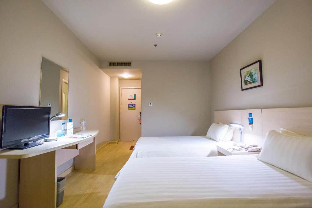 Двухместный (Двухместный номер В с 2 отдельными кроватями), Jingjiang Inn Beijing Yizhuang Development Zone