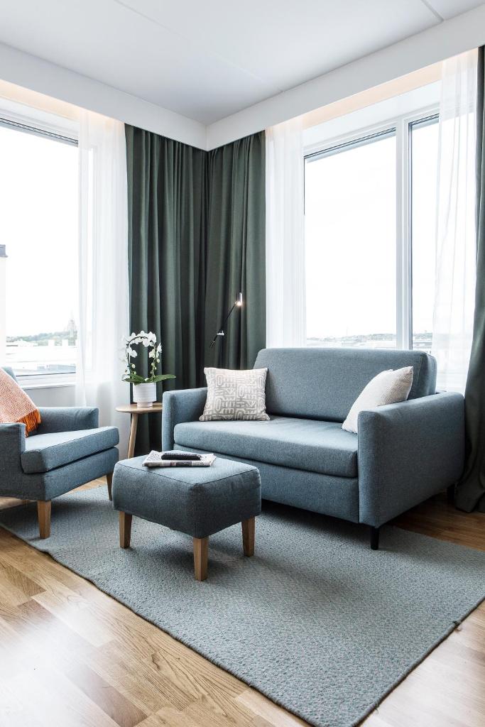 Апартаменты (Апартаменты с 1 спальней), Biz Apartment Hammarby Sjöstad