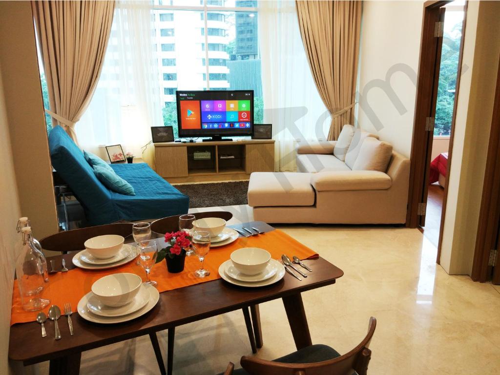 Апартаменты (Апартаменты Делюкс), 5 STAR & LUXURY Apartment near KLCC/ KL City Centre