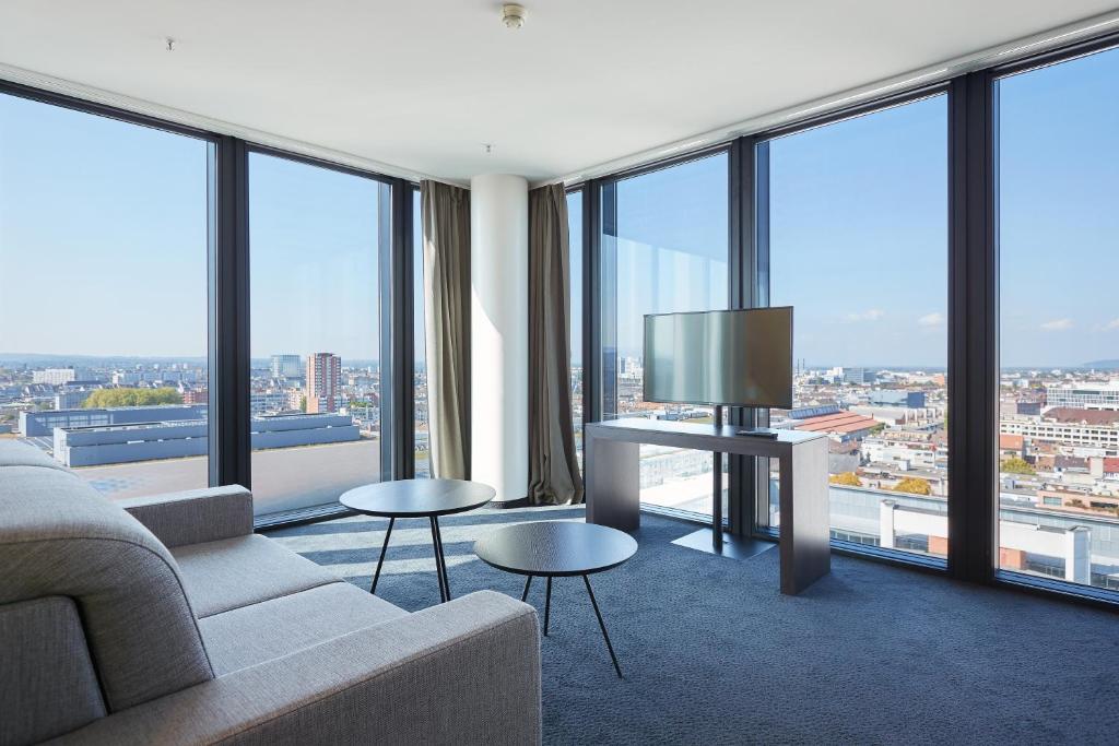 Двухместный (Люкс с посещением лаунж-зала), Hyperion Hotel Basel