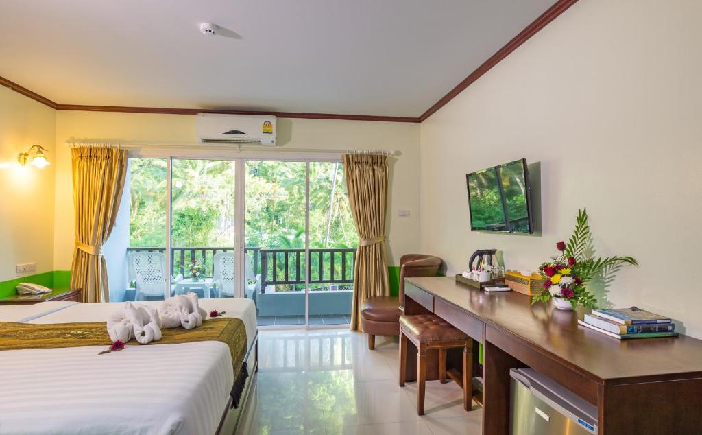 Двухместный (Двухместный номер Делюкс с 1 кроватью), Отель Aonang Silver Orchid Resort