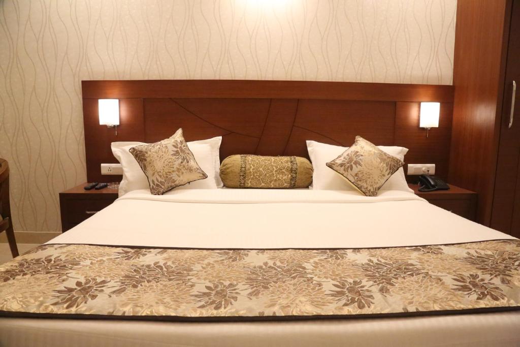 Двухместный (Двухместный номер Делюкс с 1 кроватью), Hotel Varanasi Inn