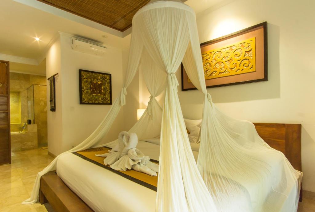 Двухместный (Улучшенный номер Делюкс с двуспальной кроватью), Villa Sonia Ubud