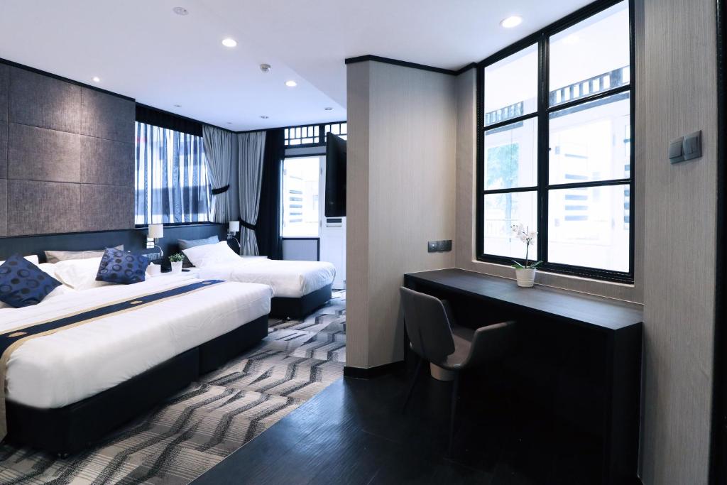 Семейный (Семейный номер с ванной комнатой), Hotel NuVe Urbane