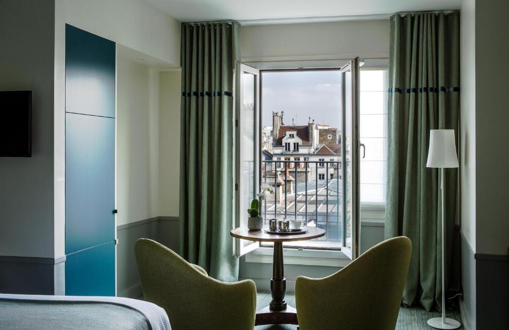 Двухместный (Двухместный номер Делюкс с 1 кроватью и террасой), Hotel Parc Saint Severin - Esprit de France