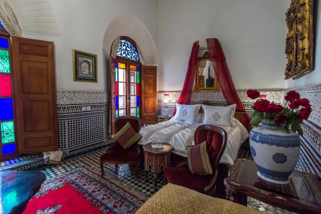 Трехместный (Трехместный номер «Комфорт» с душем), Riad damia