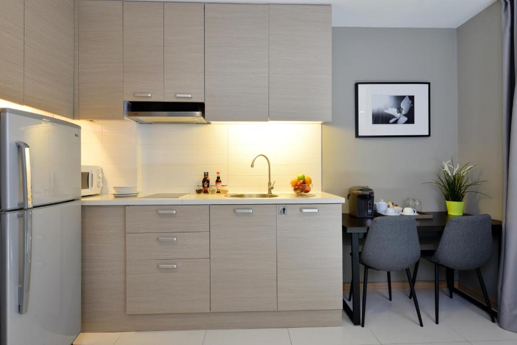Студио (Двухместный номер Делюкс с 1 кроватью), Отель At Mind Serviced Residence