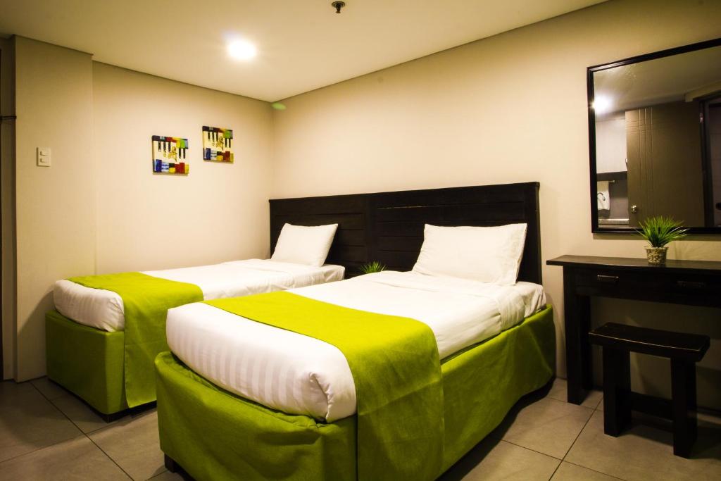 Двухместный (Двухместный номер Делюкс с 2 отдельными кроватями), Jade Hotel and Suites
