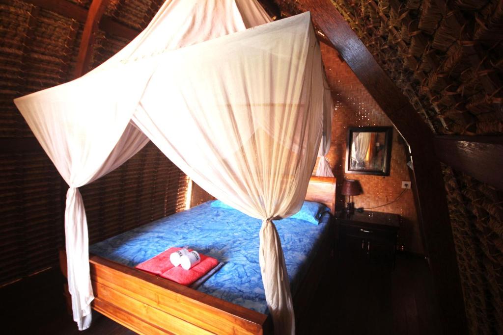 Двухместный (Стандартный двухместный номер с 1 кроватью и вентилятором), Rambo Homestay