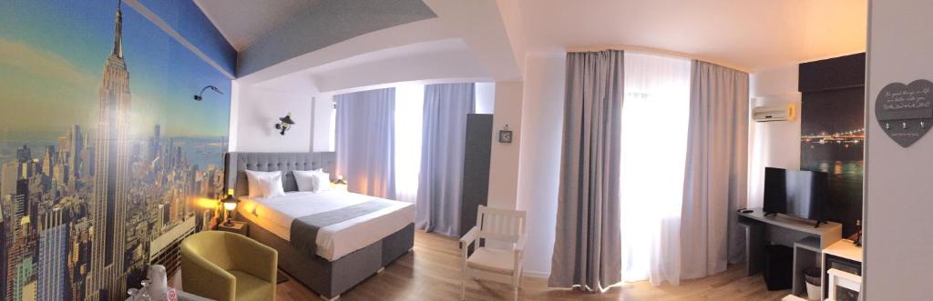 Двухместный (Улучшенный номер с кроватью размера «king-size»), Ambra Boutique Hotel & Bistro
