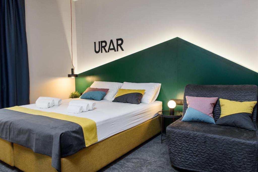 Двухместный (Двухместный номер Делюкс с 1 кроватью), Swanky Mint Hostel
