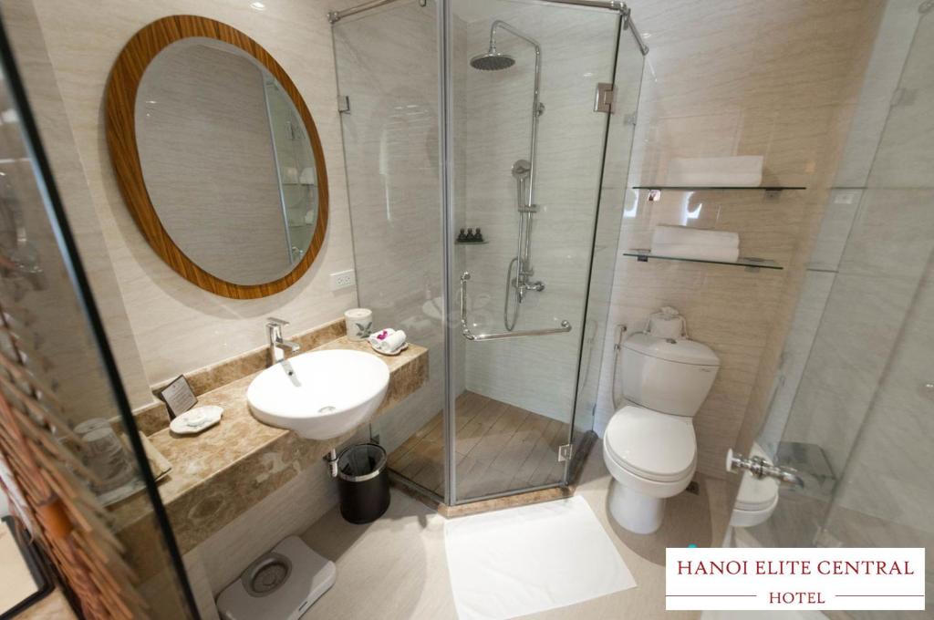 Двухместный (Двухместный номер Делюкс с 1 кроватью), Hanoi Elite Hotel