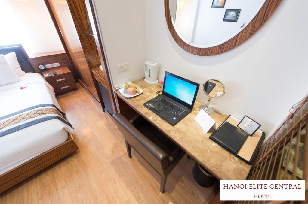 Двухместный (Двухместный номер Делюкс с 1 кроватью), Hanoi Elite Hotel