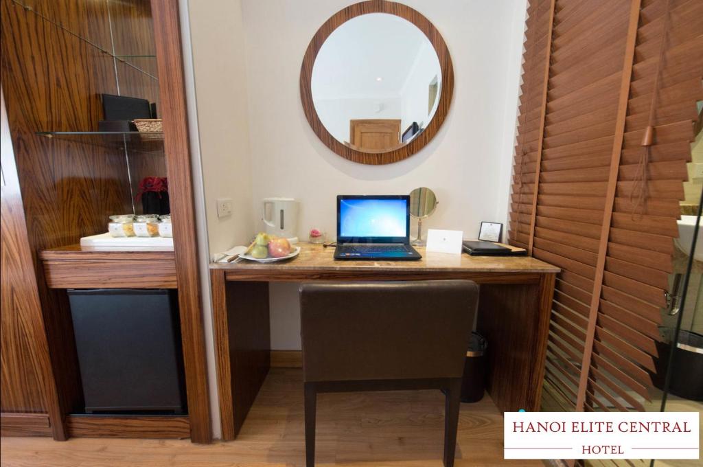 Двухместный (Двухместный номер Делюкс с 1 кроватью), Hanoi Elite Hotel