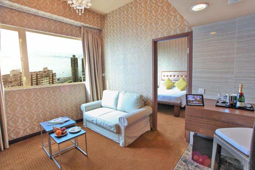 Сьюит (Люкс, вид на море), Grand City Hotel
