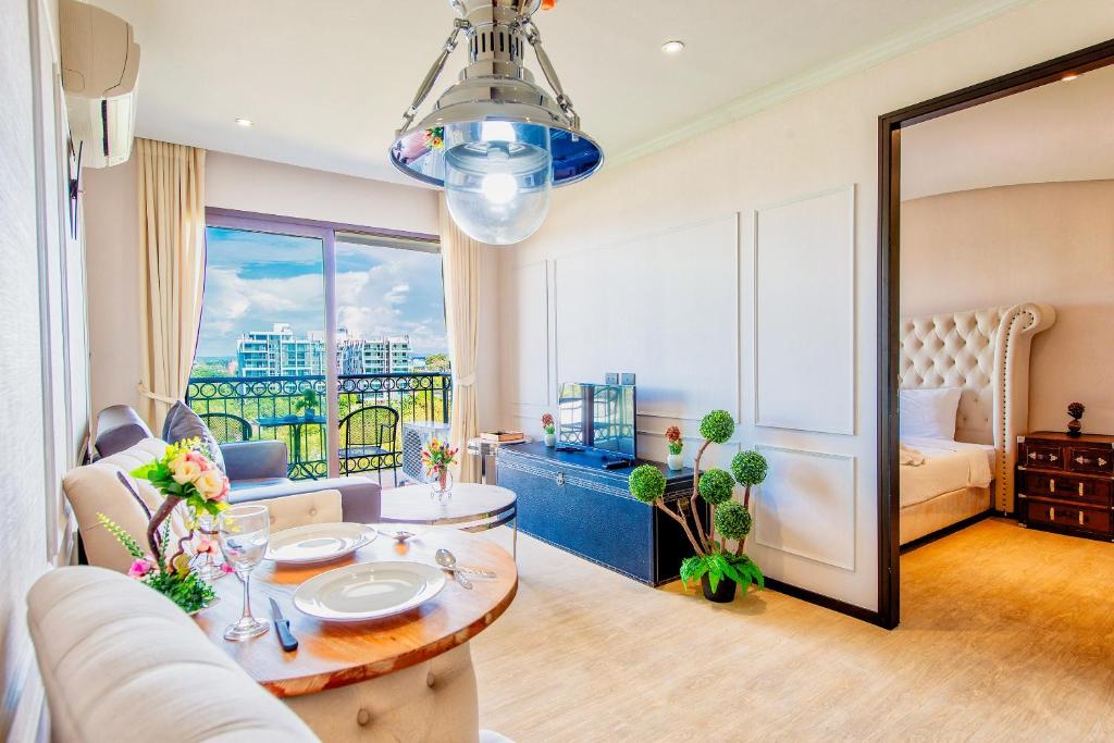 Апартаменты (Апартаменты с 2 спальнями), Venetian Resort Pattaya