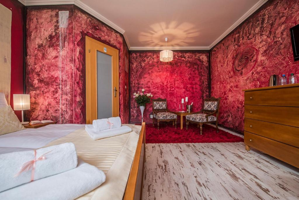 Двухместный (Двухместный номер Делюкс с 1 кроватью), Pension Vila Mery