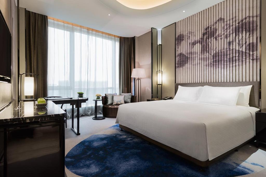 Двухместный (Номер Делюкс с кроватью размера «king-size»), Wanda Realm Hotel Wuhu