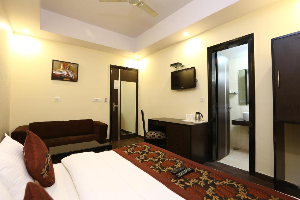 Двухместный (Двухместный номер Делюкс с 1 кроватью), Hotel Rupam Kingston Park