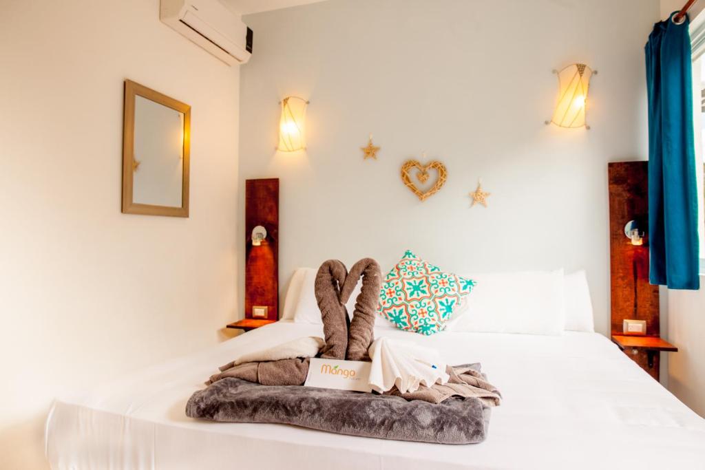 Двухместный (Номер с кроватью размера «king-size» и видом на бассейн), Mango Tulum Hotel