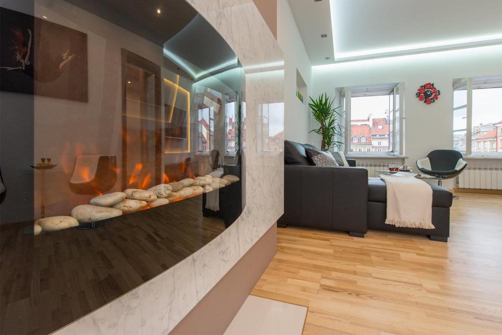 Апартаменты (Улучшенные апартаменты с 1 спальней — Rynek Starego Miasta, 21/21а), P&O Apartments Old Town