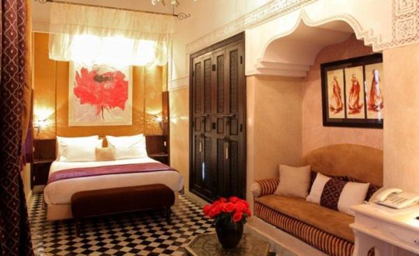 Двухместный (Улучшенный двухместный номер с 1 кроватью), Riad Monceau