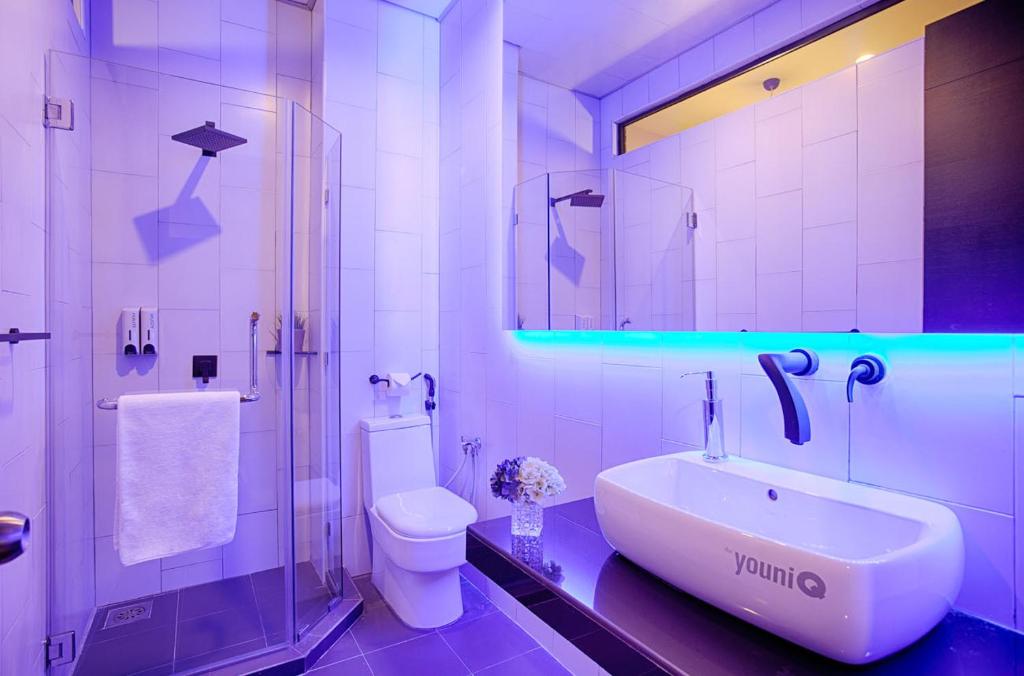 Четырехместный (Четырехместный номер Делюкс), the youniQ Hotel, Kuala Lumpur International Airport