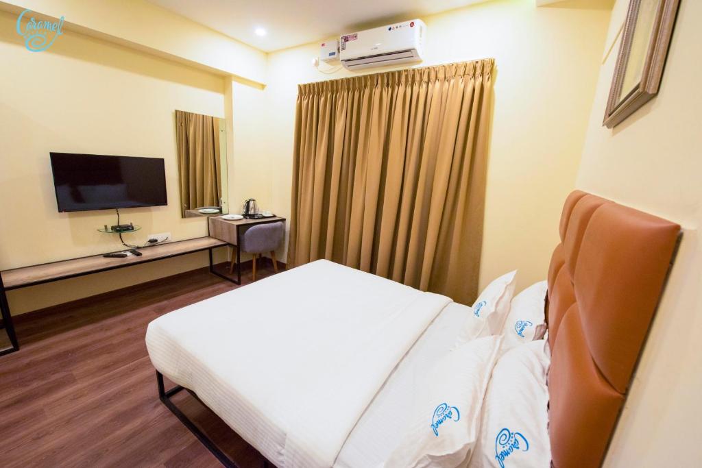Двухместный (Двухместный номер Делюкс с 1 кроватью), Caramel Hotels