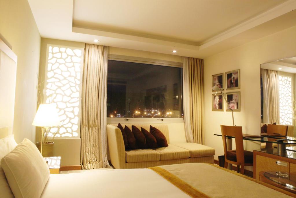 Двухместный (Двухместный номер Делюкс с 1 кроватью), Hôtel Farah Casablanca