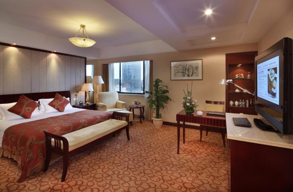 Двухместный (Представительский двухместный номер с 1 кроватью), Shanghai Hotel Jin Jiang