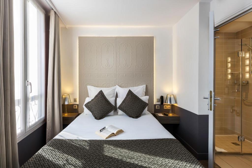 Одноместный (Стандартный одноместный номер), Contact Hôtel Alizé Montmartre
