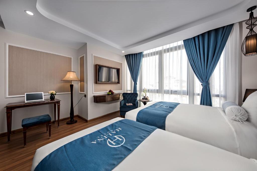 Трехместный (Трехместный номер с видом на море), Halina Hotel and Apartment