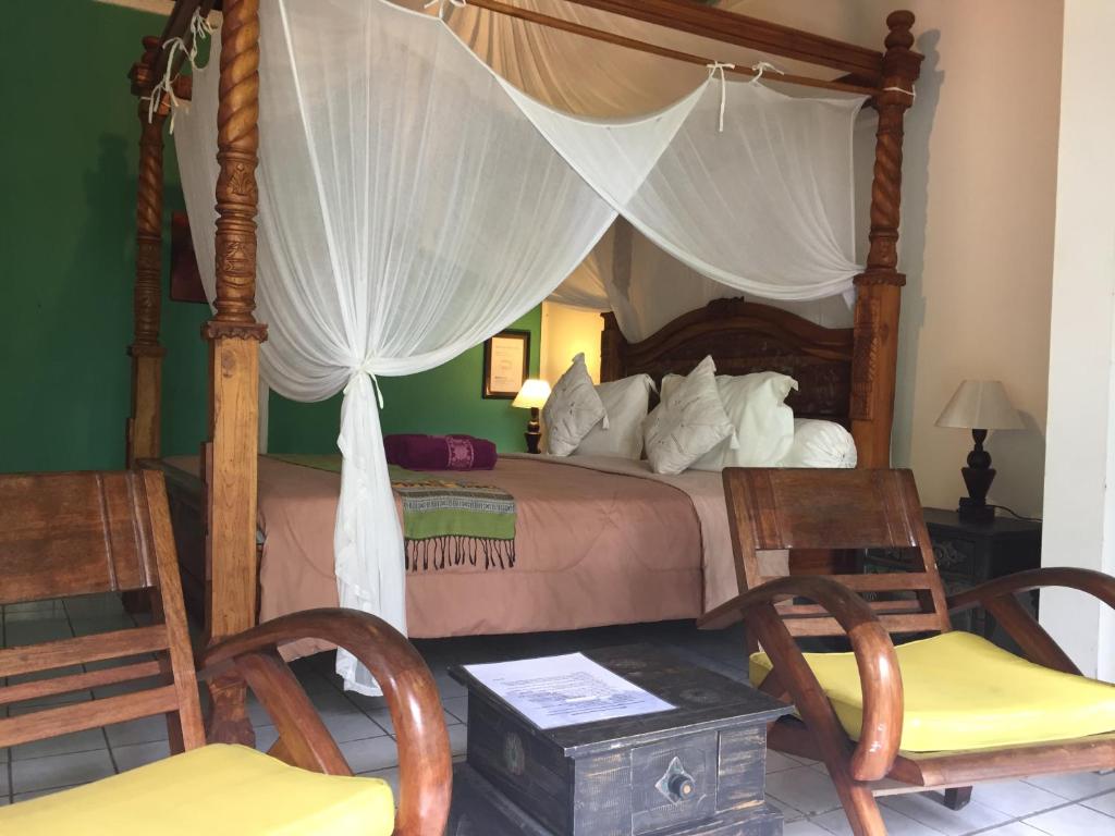Двухместный (Двухместный номер Делюкс с 1 кроватью), B&B Home Stay Griya Jungutan