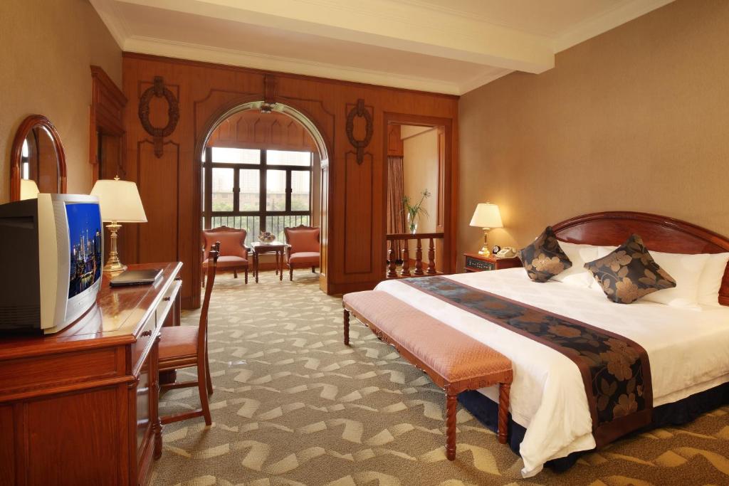 Двухместный (Улучшенный люкс), Jing An Hotel