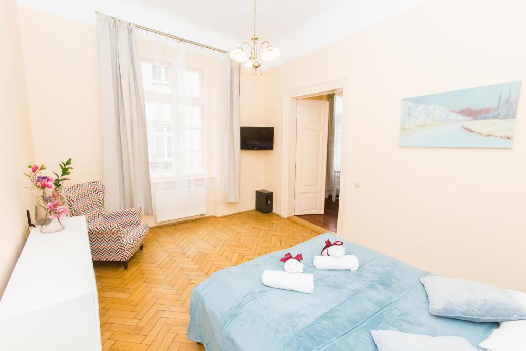 Апартаменты (Апартаменты с 1 спальней - Третий этаж), Apartments Roman