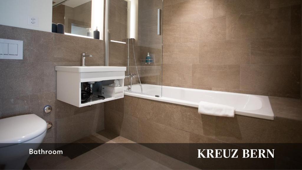Двухместный (Двухместный номер Style с 1 кроватью), Hotel Kreuz Bern
