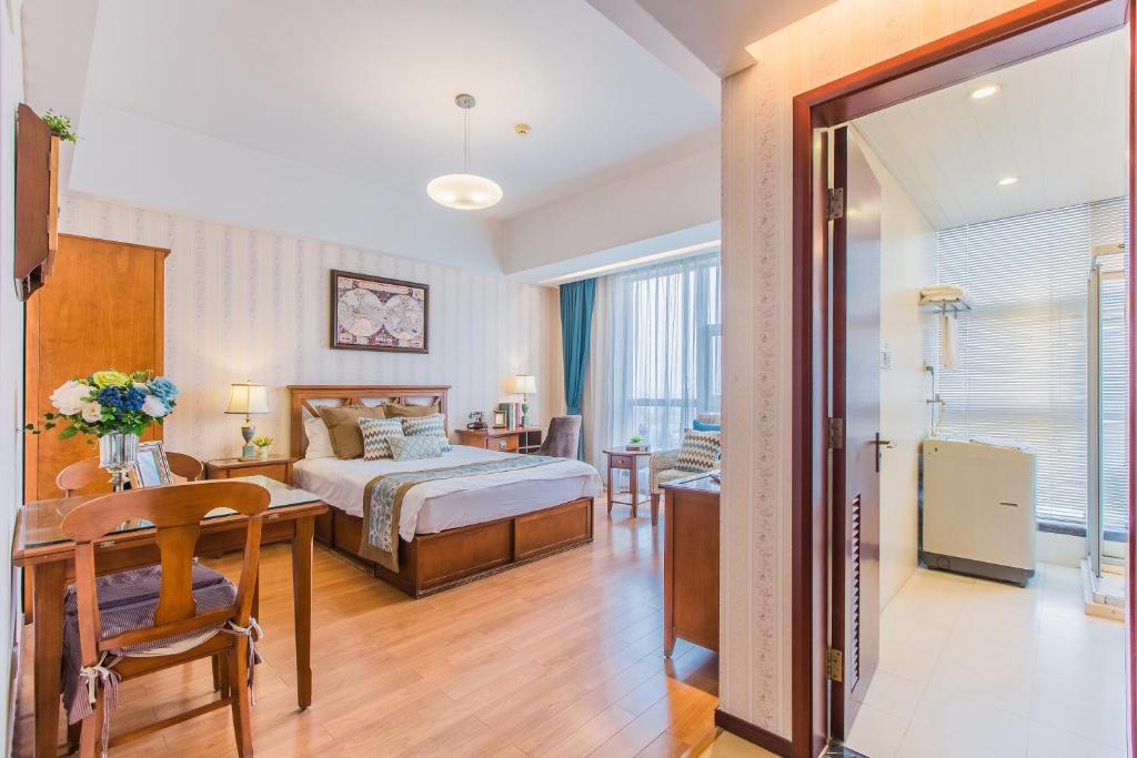 Двухместный (Улучшенный номер с кроватью размера «queen-size»), Westlake 7 Service Apartment