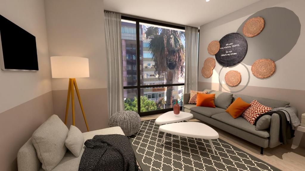 Апартаменты (Апартаменты с 2 спальнями), Great Living Apartments