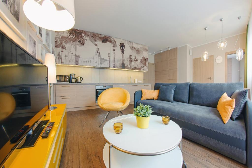 Апартаменты (Апартаменты с 1 спальней), Apartamenty Sun&Snow Sopocka Rezydencja