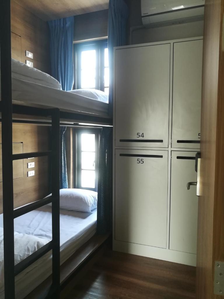 Номер (Кровать в общем 4-местном номере для мужчин и женщин), Natee Hostel