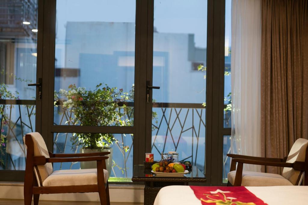 Сьюит (Люкс с балконом), Au Coeur d'Hanoi Boutique Hotel