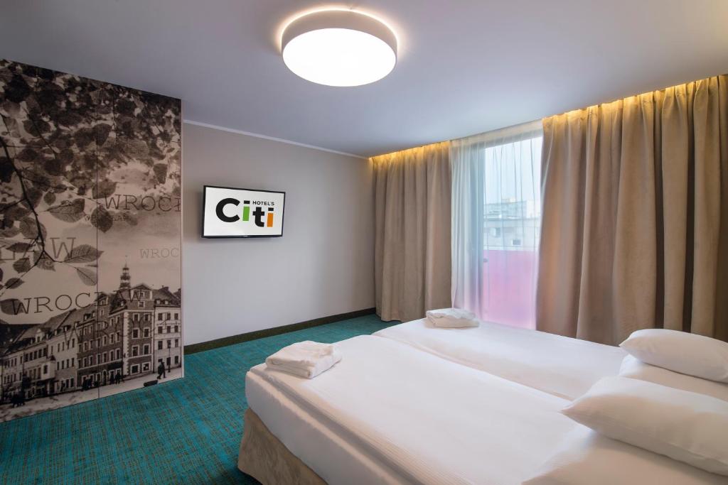 Двухместный (Номер с кроватью размера «queen-size»), Citi Hotel's Wrocław