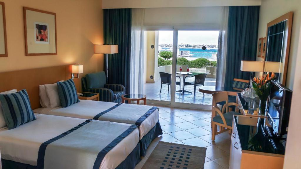 Двухместный (Стандартный номер с видом на море), Cleopatra Luxury Resort - Makadi Bay